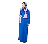 Disfraz de Hada Madrina azul para mujer