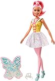 Barbie Dreamtopia - Muñeca Hada rosa con accesorios (Mattel FXT03)