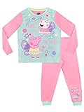 Peppa Pig Pijamas de Manga Larga para niñas Hadas Rosa 3-4 Años