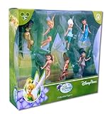 Official Disney Parks Fairies Collectable figures pack of 7 featuring Tinkerbell