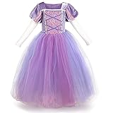 OBEEII Rapunzel Disfraz Carnaval Traje de Princesa Cuentos Infantiles para Halloween...